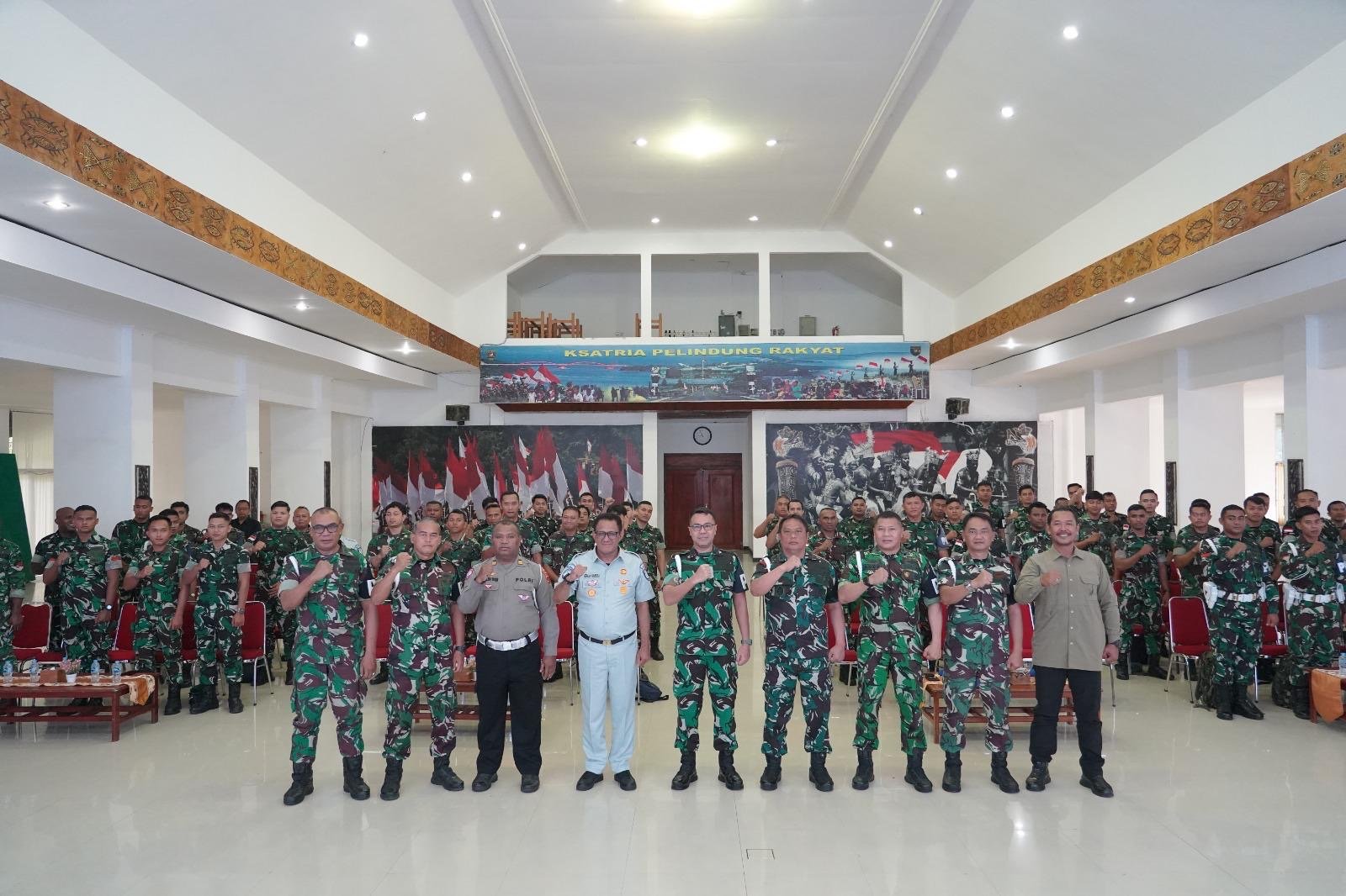 Perkuat Kesadaran Keselamatan Berlalu Lintas, Jasa Raharja Papua Jadi Narasumber Safety Riding dan Safety Driving Kodam XVII/Cenderawasih Perkuat Kesadaran Keselamatan Berlalu Lintas, Jasa Raharja Papua Jadi Narasumber Safety Riding dan Safety Driving Kodam XVII/Cenderawasih