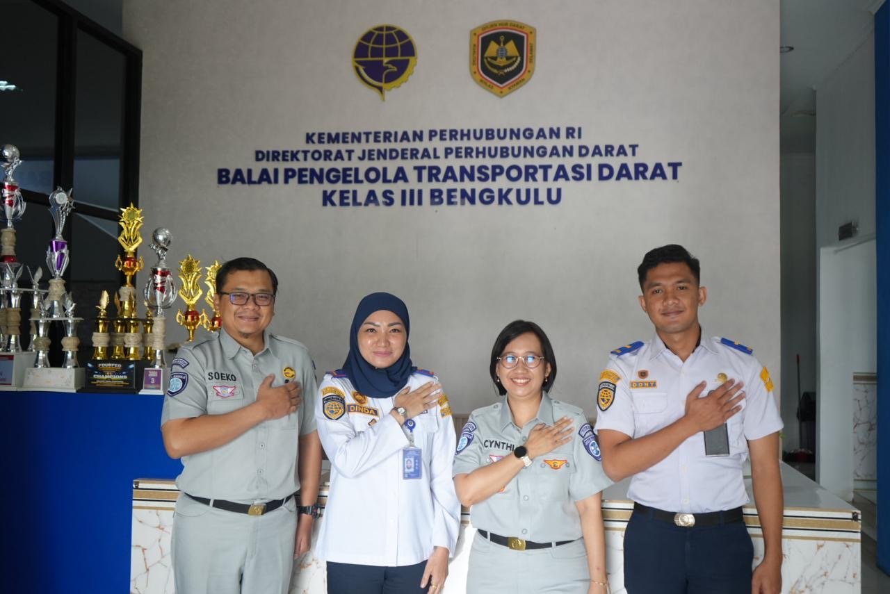Perkuat Hubungan Kelembagaan, Jasa Raharja Bengkulu Kunjungi BPTD Kelas III Perkuat Hubungan Kelembagaan, Jasa Raharja Bengkulu Kunjungi BPTD Kelas III