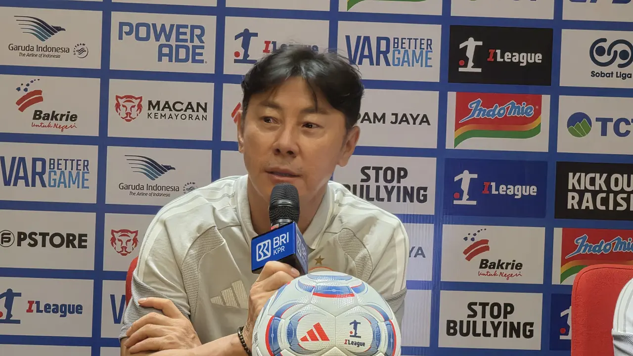 Shin Tae-yong Pasang Target Tinggi di Laga Persija vs Java United