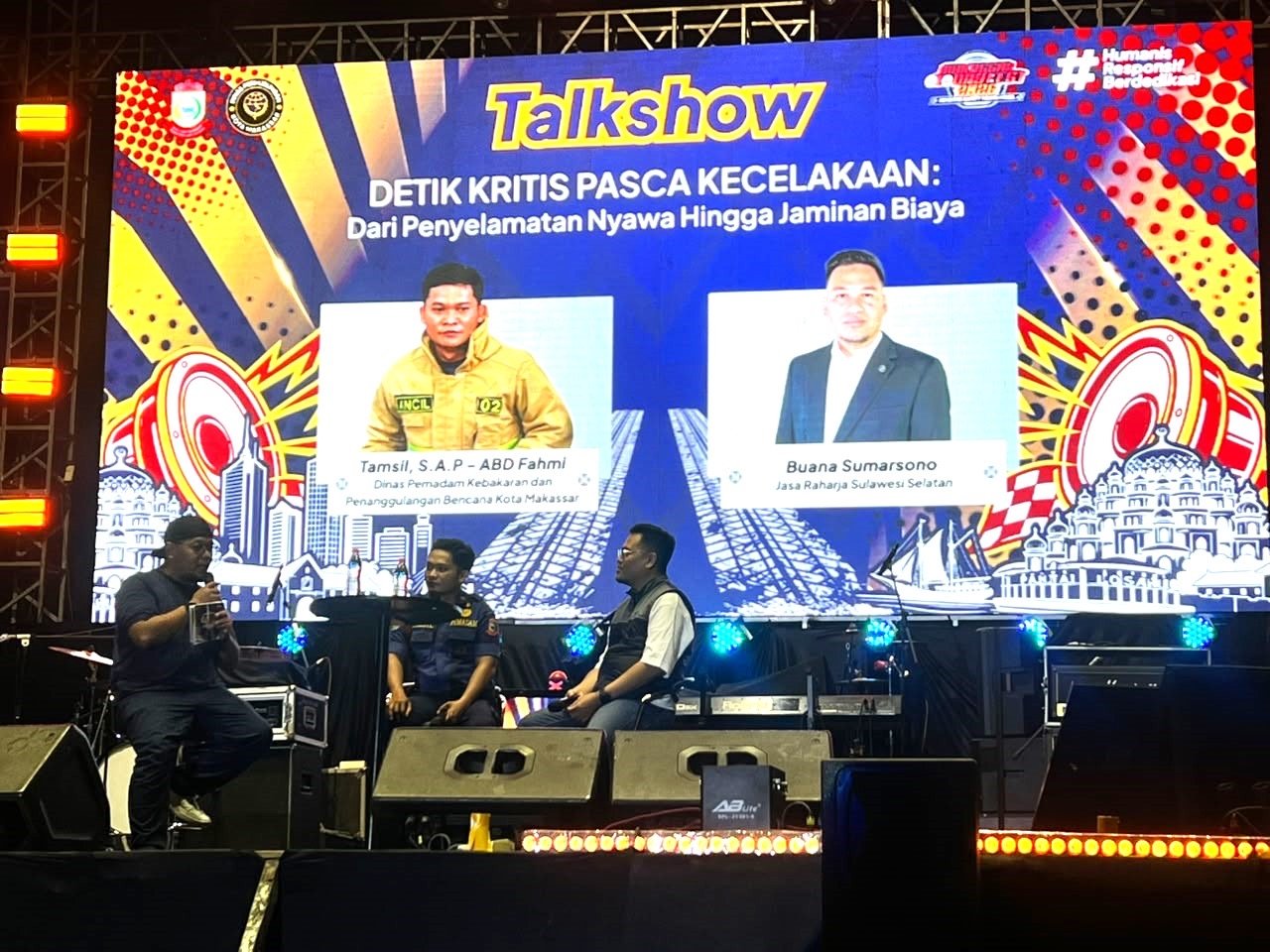Edukasi Penanganan Darurat dan Kepastian Santunan, Jasa Raharja Sulsel Gelar Talkshow Interaktif di Makassar OtoDayFest 2026