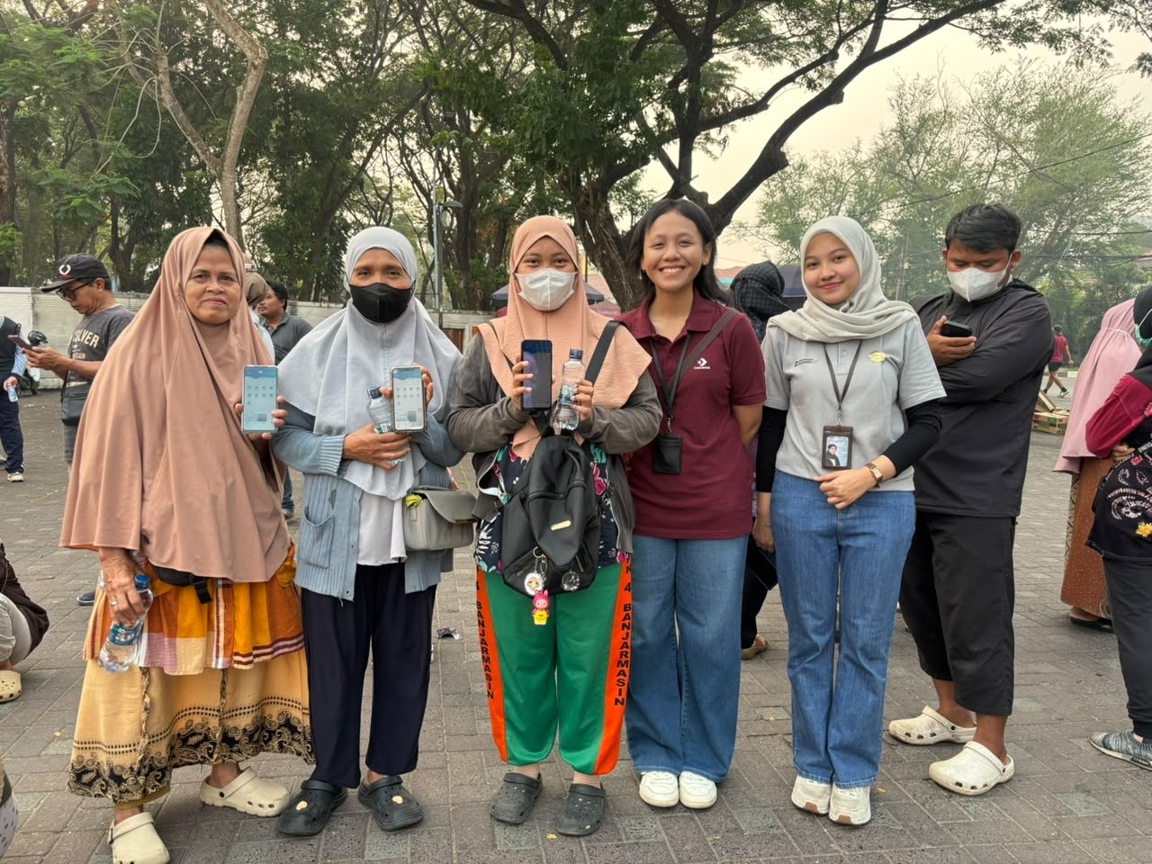 Jasa Raharja Kalsel Ajak Pengunjung CFD Kenali MyJasfren, Download dan Spin Hadiah Menarik
