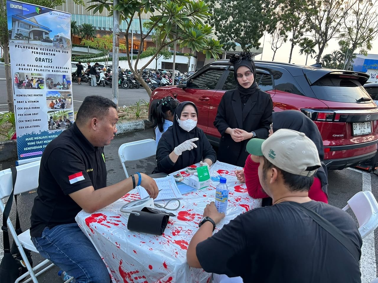 Tekan Angka Kecelakaan, Jasa Raharja Kepri Gelar October Fearless, Safety & Tax Corner And Samsat Spooky Drive-Thru & Night Market di Kawasan Harborbay Batam