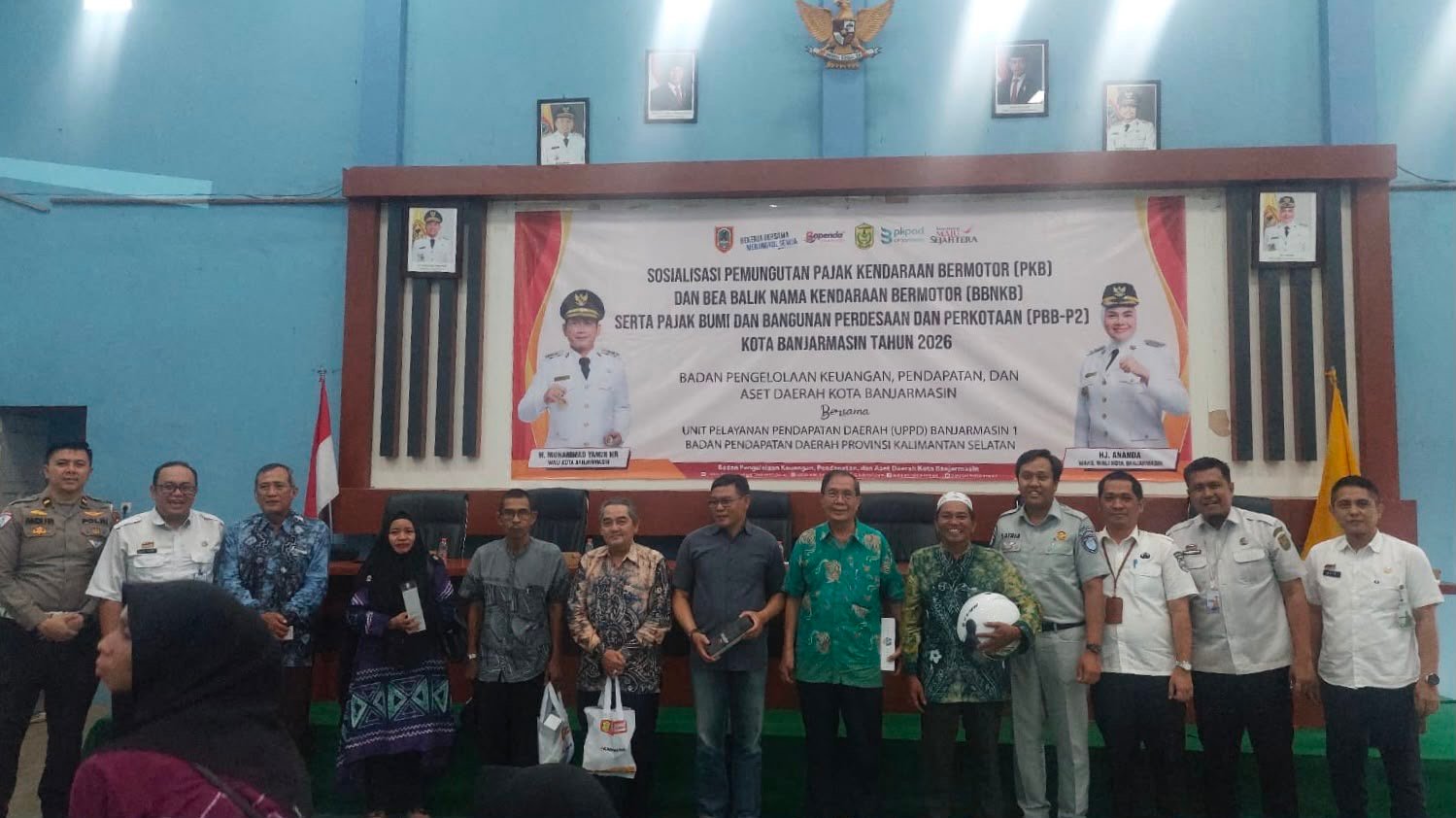 Tim Pembina Samsat Banjarmasin I dan BPKPAD Kota Banjarmasin Perkuat Pemahaman Warga tentang Kewajiban Pajak
