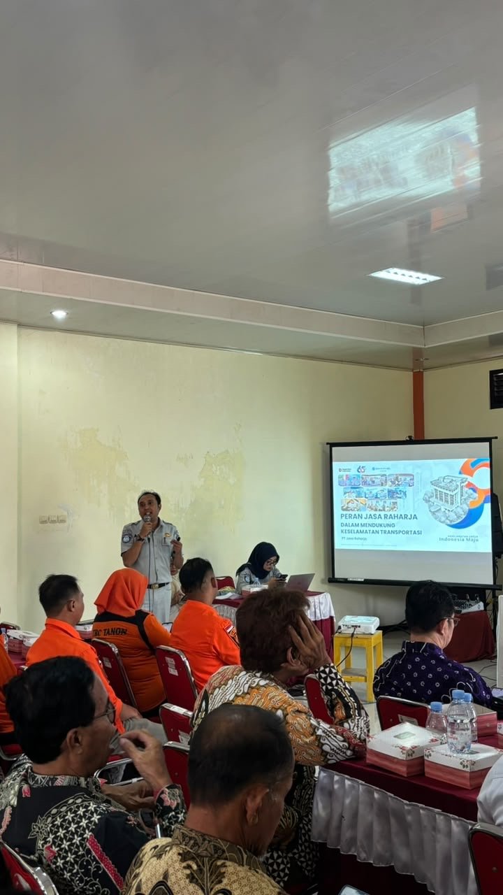 Jasa Raharja Cabang Surakarta menggelar program keselamatan transportasi berbasis domisili korban di Kecamatan Tanon