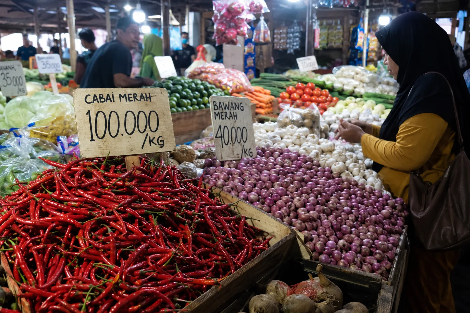 Tekan Inflasi, Indef Minta Pemerintah Petakan Sumber Kenaikan Harga Pangan
