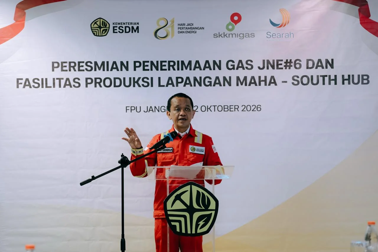 Jaga Ketahanan Energi, Pemerintah Pasok 290 MMSCFD Gas dari Kaltim