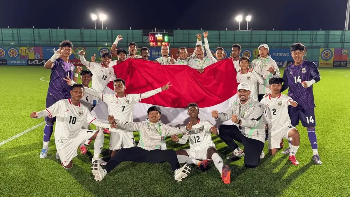 Taklukkan Moldova Lewat Adu Penalti, Timnas U-15 Indonesia Melaju ke 16 Besar Taklukkan Moldova Lewat Adu Penalti, Timnas U-15 Indonesia Melaju ke 16 Besar