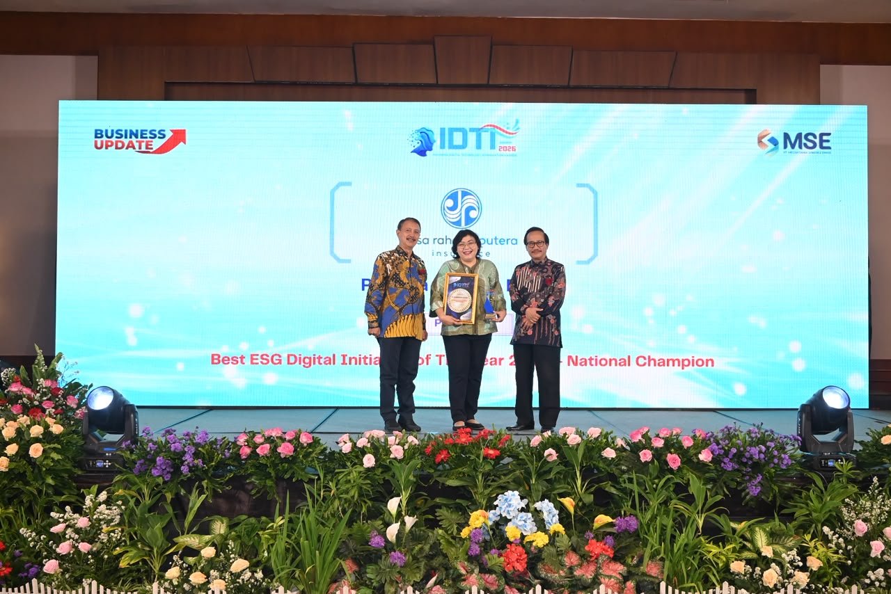Perkuat Transformasi Digital dan ESG, Jasaraharja Putera Raih Dua Penghargaan IDTI Awards 2026