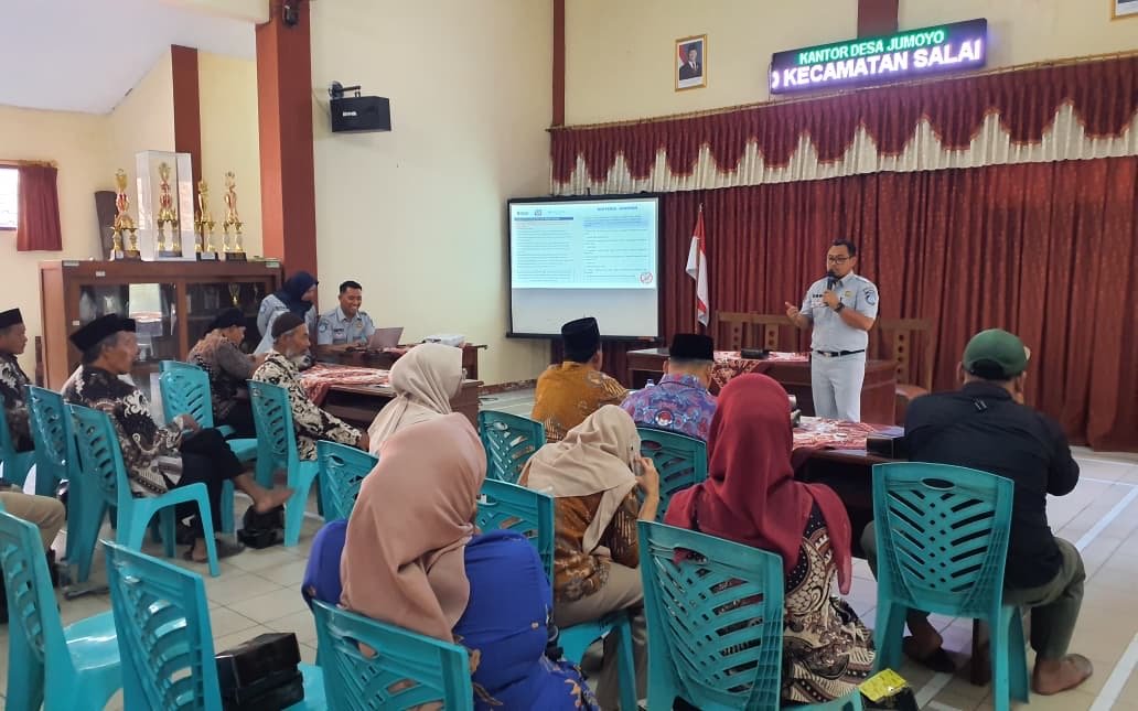 Cegah Kecelakaan di Daerah Rawan Laka, Jasa Raharja Cabang Magelang Laksanakan Sosialisasi Keselamatan di Desa Jumoyo Kecamatan Salam Cegah Kecelakaan di Daerah Rawan Laka, Jasa Raharja Cabang Magelang Laksanakan Sosialisasi Keselamatan di Desa Jumoyo Kecamatan Salam