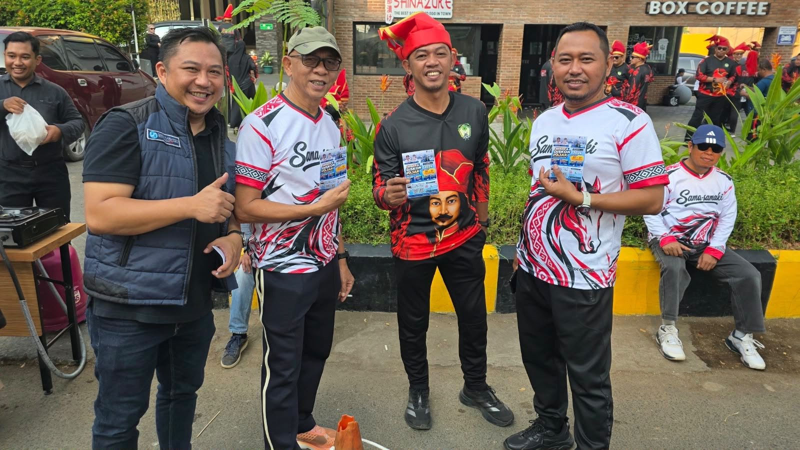 Meriahkan HUT ke-357 Sulsel, Jasa Raharja Boyong Samkel ke CFD Sudirman dan Tebar Diskon Pajak