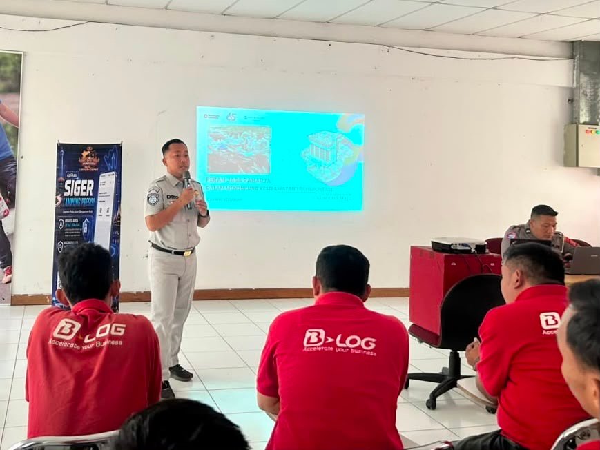 Jasa Raharja Edukasi Pengemudi Logistik tentang Keselamatan dan Keringanan Pajak di Lampung Utara