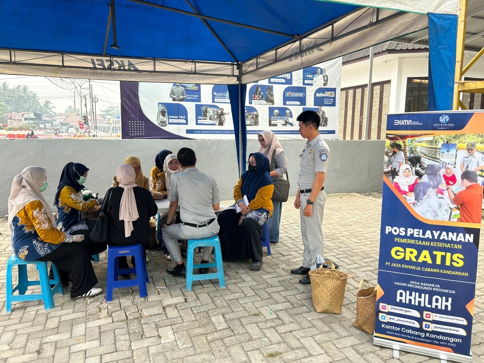 Jasa Raharja Hadirkan Layanan Kesehatan Gratis bagi Masyarakat Tabalong Jasa Raharja Hadirkan Layanan Kesehatan Gratis bagi Masyarakat Tabalong